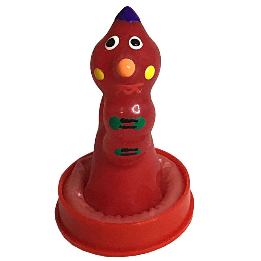 CONDOMERIE ROČNO POSLIKANI NOVITETNI KONDOMI ČRV 3