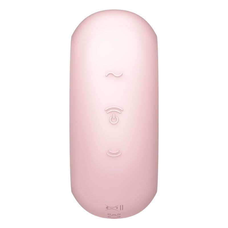 SATISFYER - PRO TO GO 3 DOPPELTER LUFTPULSSTIMULATOR & VIBRATOR ROSA 4