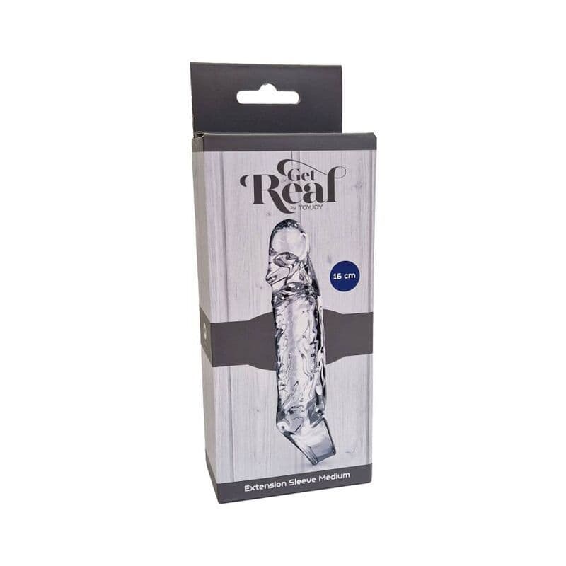 GET REAL - EXTENSION SLEEVE MEDIUM TRANSPARENT 3