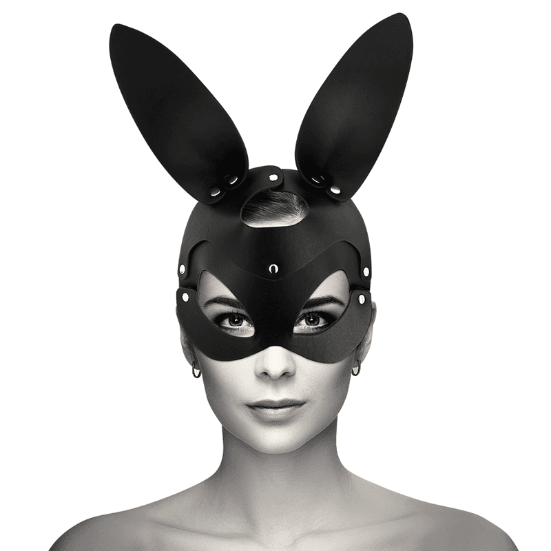 COQUETTE CHIC DESIRE - VEGANE LEDERMASKE MIT HASENOHREN 2