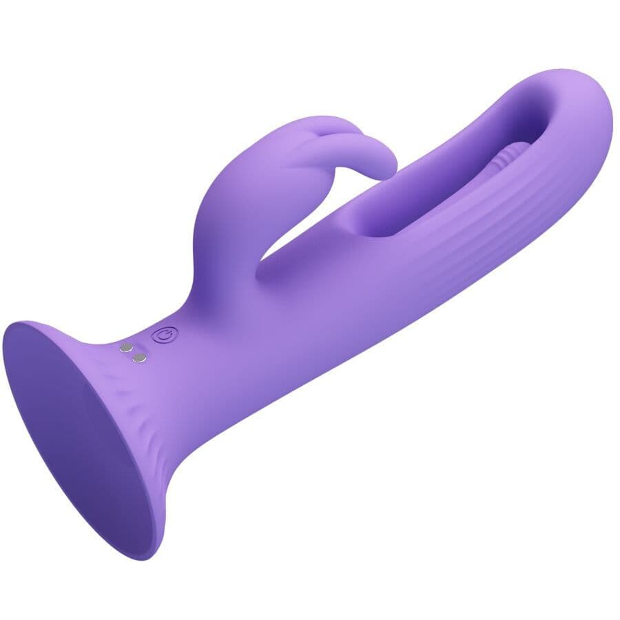 PRETTY LOVE - KILLMOULIS RABBIT VIBRATOR 12 VIBRATION MODES PURPLE 3