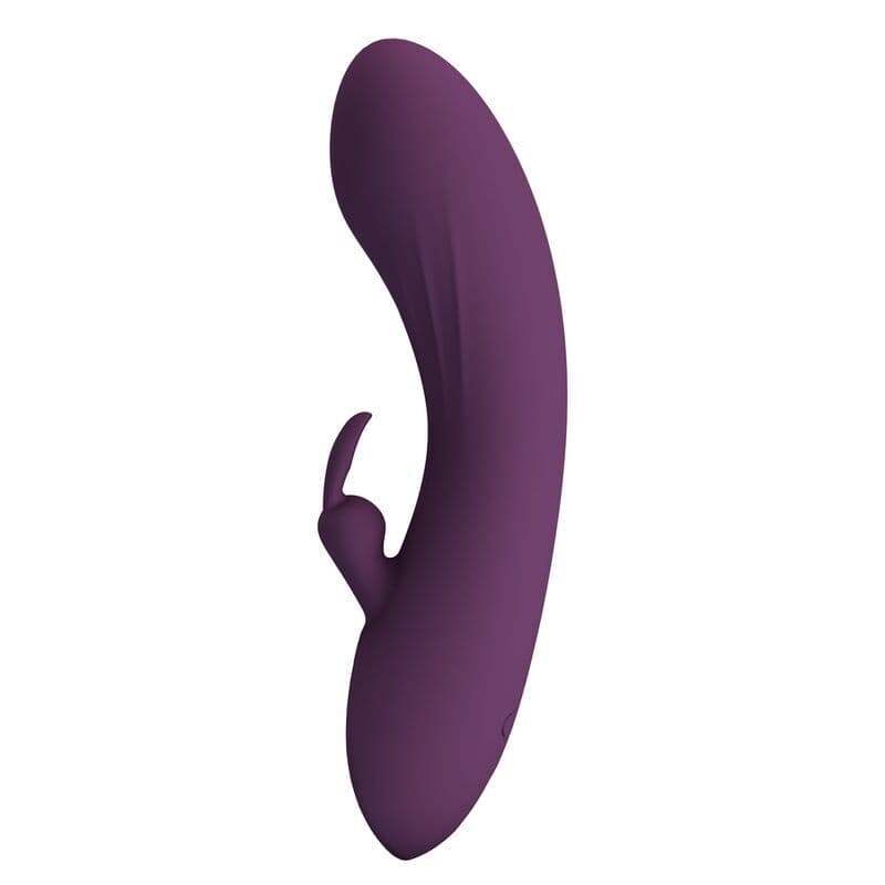 PRETTY LOVE - Landyn punjivi rabbit vibrator 10 funkcija ljubičasti 4