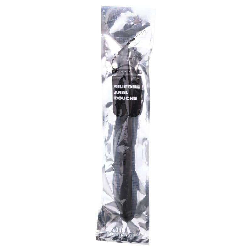 ALL BLACK - SHOWER ANAL HINCHABLE SILICONE 27 CM 2