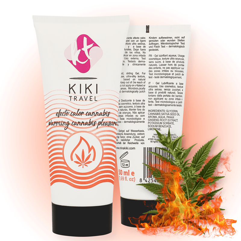 KIKÍ TRAVEL - CANNABIS HOT EFFECT LUBRICANT 50 ML 2