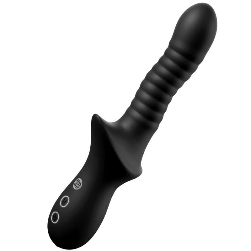 ANAL FANTASY ELITE - Pleasure Wave punljivi crni analni masažer