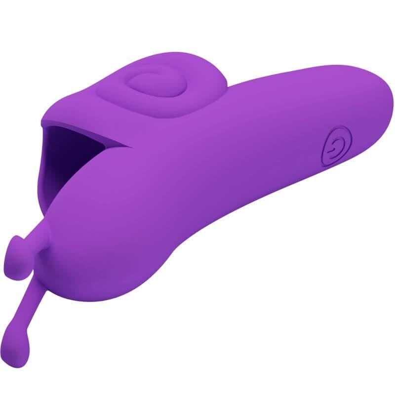 PRETTY LOVE - SNAIL POTENTE STIMOLATORE DELLE DITA VIOLA 3