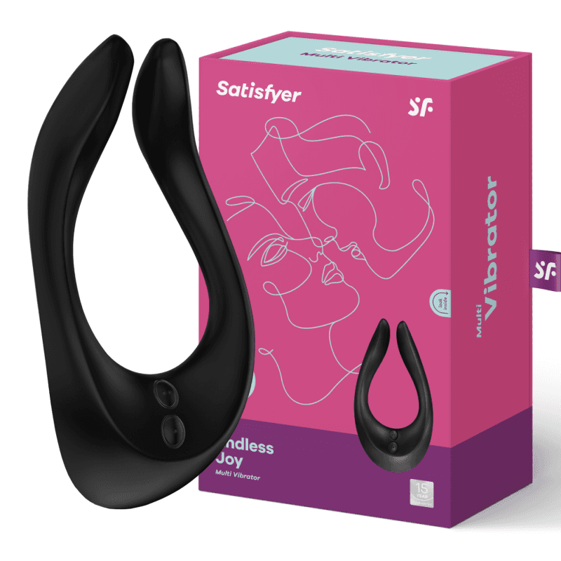 SATISFYER - PARTNER MULTIFUN 2 BLACK VIBRATOR ZA PARE 2