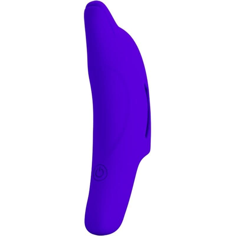 PRETTY LOVE - DELPHINI LEISTUNGSSTARKER DUNKELBLAUER FINGERSTIMULATOR 4