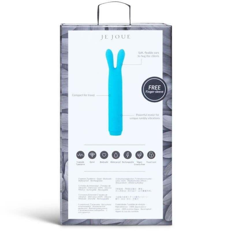 JE JOUE - BULLET CONIGLIO TEAL FORTE 4