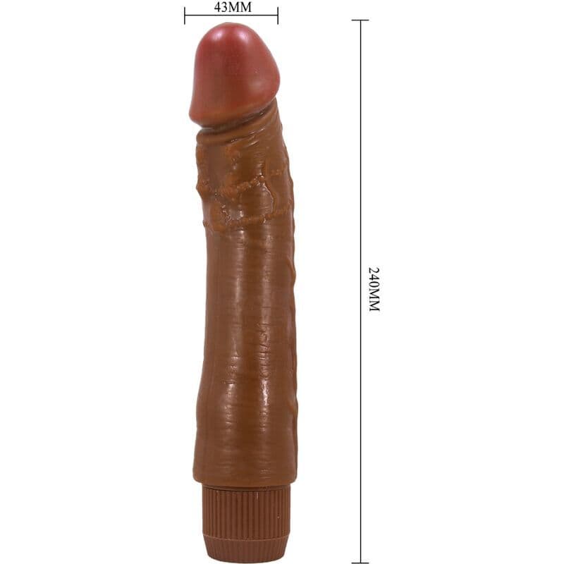 BAILE - DYBBUK REALISTIC VIBRATOR 24 CM MULATTO 4