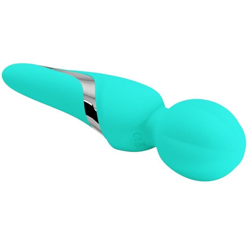PRETTY LOVE - WALTER MASAŽNI ŠTAPIĆ VIBRATOR, AKVAMARIN ZELENI 3