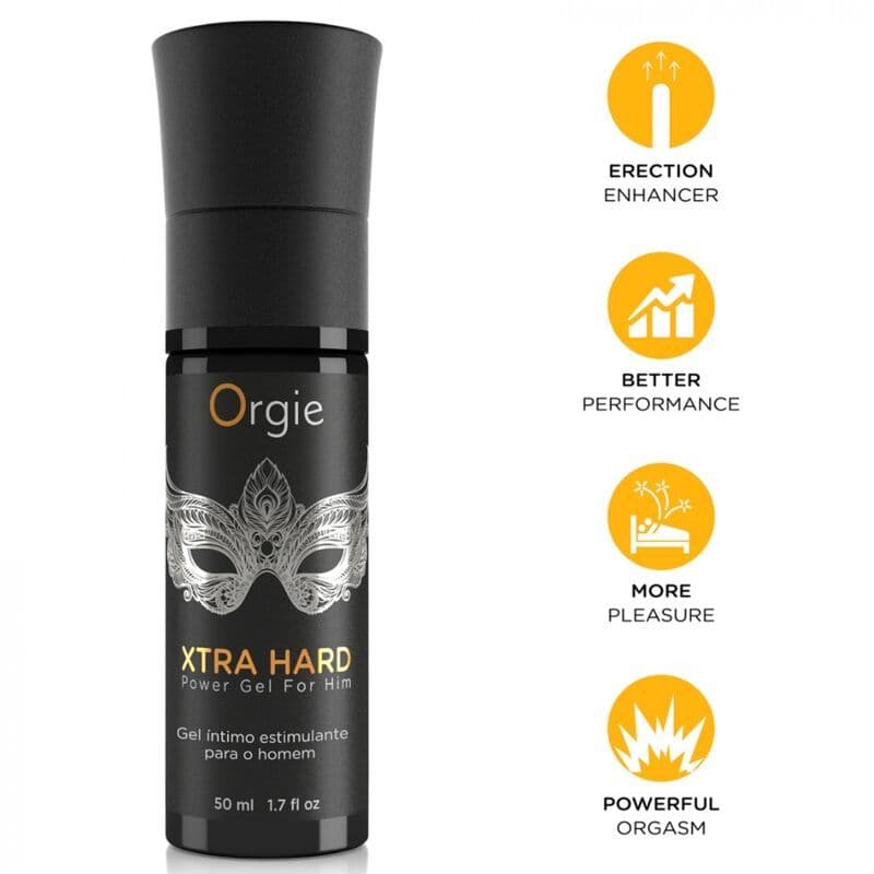 ORGIE - Xtra Hard stimulacijski gel za uzbuđenje, 50 ml
