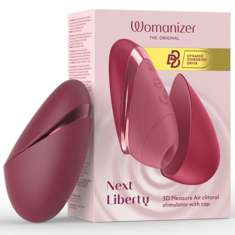 WOMANIZER - NEXT SUCTION CLITORAL STIMULATOR 14 INTENSITY LEVELS BORDEAUX 3