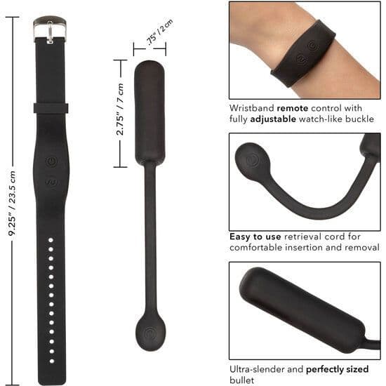 CALEXOTICS - ARMBAND MIT FERNBEDIENUNG PETITE BULLET 2