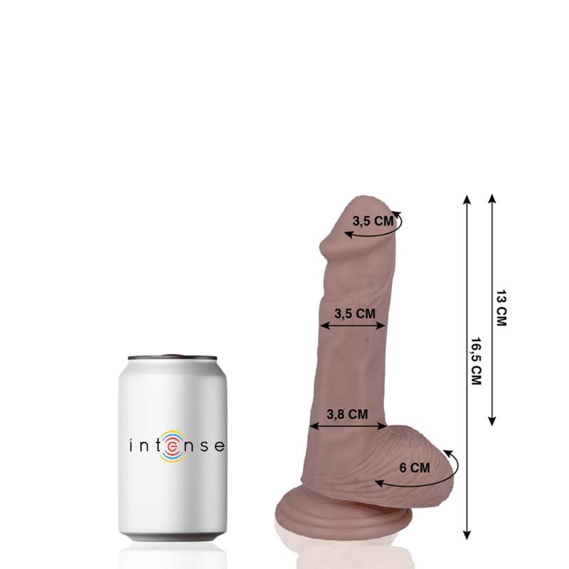 MR INTENSE - 5 PENE REALISTICO 16.5 CM -O- 3.5 CM 2