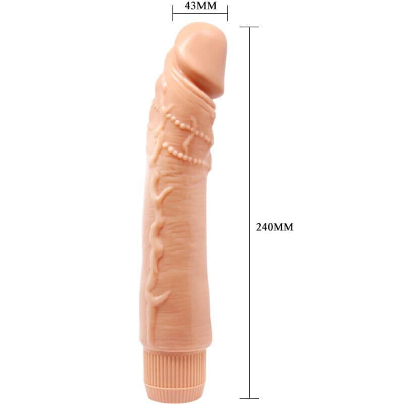 BAILE - DYBBUK REALISTIC VIBRATOR 24 CM FLESH 4