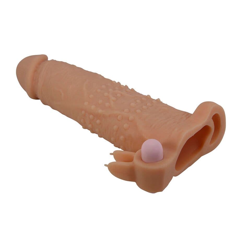 PRETTY LOVE - QUILLON OVOJ ZA PENIS S STIMULATORJEM KLITORISA IN VIBRACIJO 3