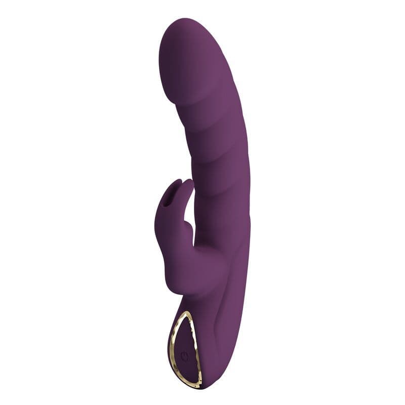 PRETTY LOVE - Harper punjivi rabbit vibrator 10 funkcija ljubičasti 2