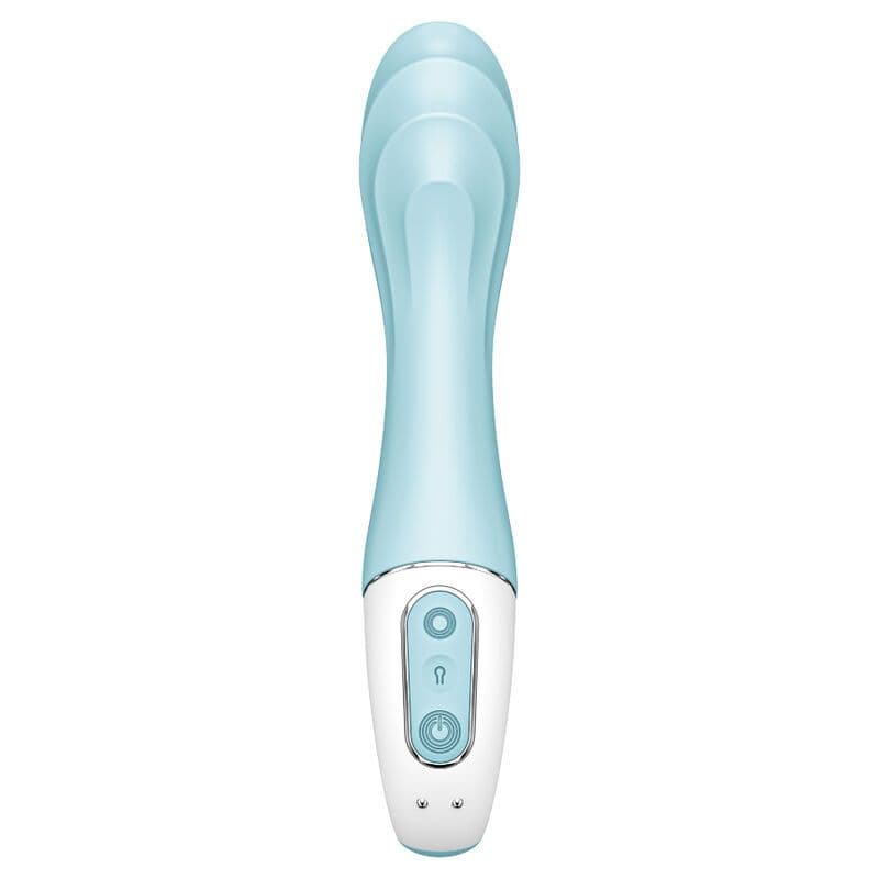SATISFYER - VIBRATORE AIR PUMP 5+ VIBRATORE GONFIABILE G-SPOT BLU 3