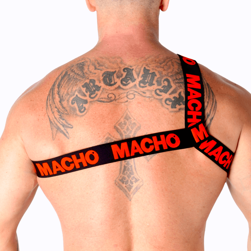 MACHO - REMENJE ROMAN, CRVENO, S/M 4