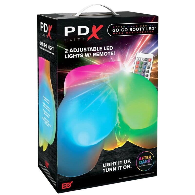 PDX ELITE - Go-Go Booty LED mega osvijetljeni masturbator za muškarce 2