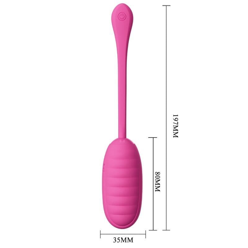 PRETTY LOVE - CATALINA PINK RECHARGEABLE VIBRATING EGG FREE APP 4