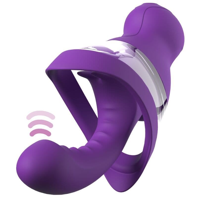 FANTASY FOR HER - Veloura Touch G-Spot Pleasure Pump, intimna črpalka za točko G, vijolična