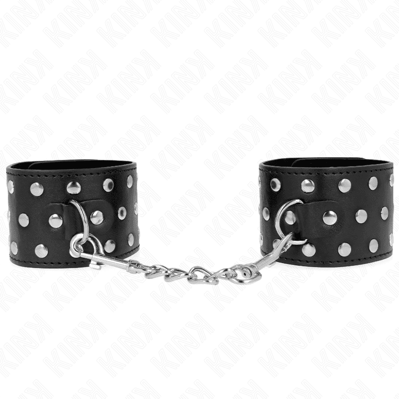 KINK - PUNK WRIST RESTRAINTS ADJUSTABLE 19-24 CM X 5.5 CM 2