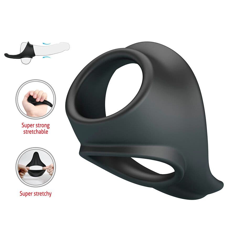 CRAZY BULL - ZADOK ERGONOMSKI OBROČEK S STIMULATORJEM PRESREDKA 2
