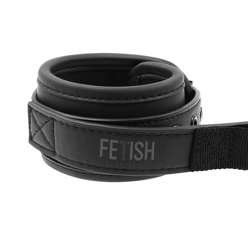 FETISH SUBMISSIVE - NOPRENE LINING HANDCUFFS WITH HANDLE 4