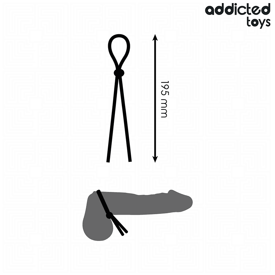 ADDICTED TOYS - SILIKONSKA VRPCA ZA PENIS S JEDNOM PETLJOM 4
