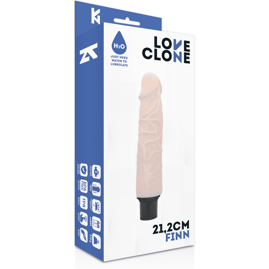 LOVECLONE - FINN SELF LUBRICATION VIBRATOR 21.2 CM -O- 3.8 CM 4