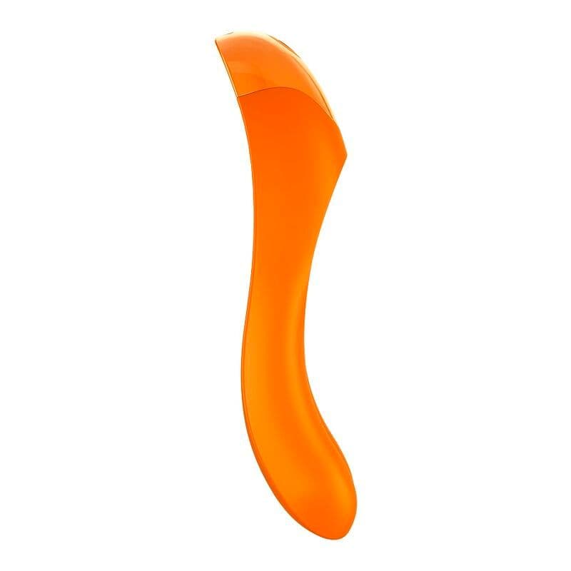 SATISFYER CANDY CANE VIBRATOR ZA PRST, NARANČASTA 4