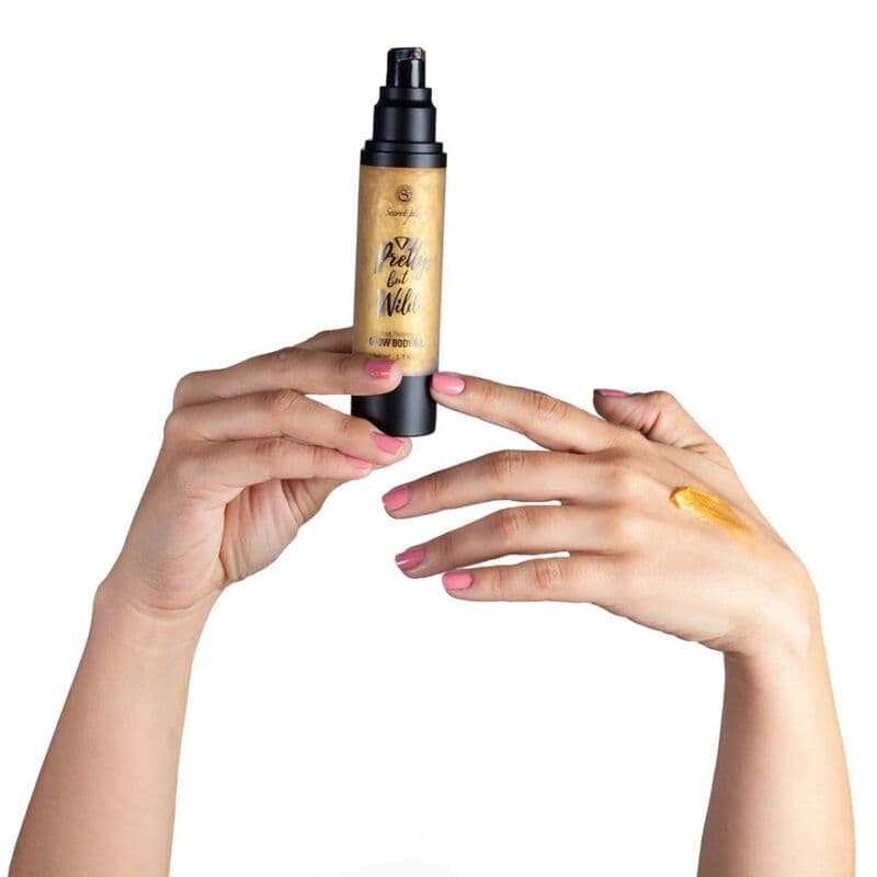SECRETPLAY, PRETTY BUT WILD GLOW KÖRPERÖL 50 ML 2