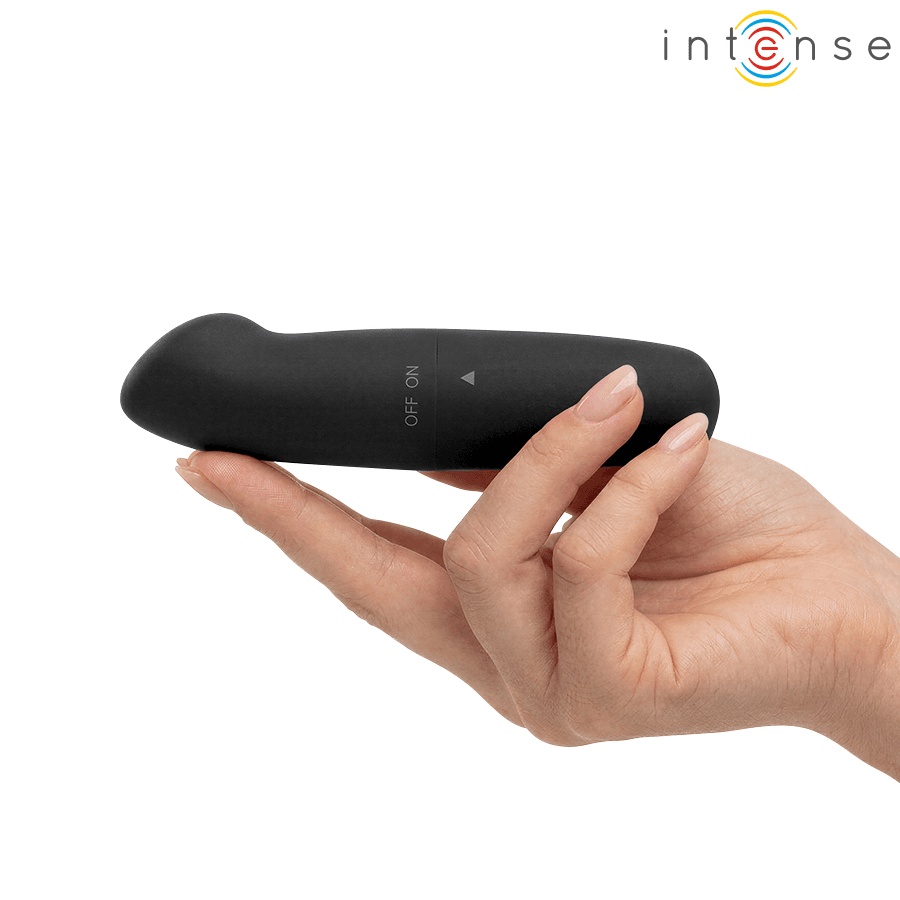 INTENSE - Phil G-točka vibrator crni 13 cm 4