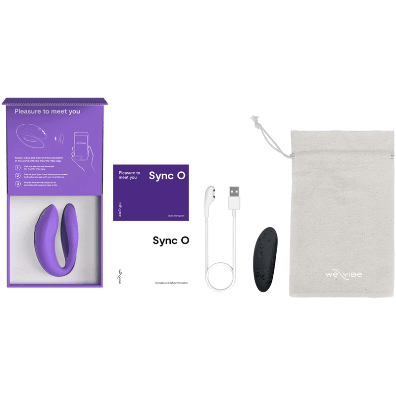 WE-VIBE - Sync O obojen stimulator za parove svijetla ljubičasta 2