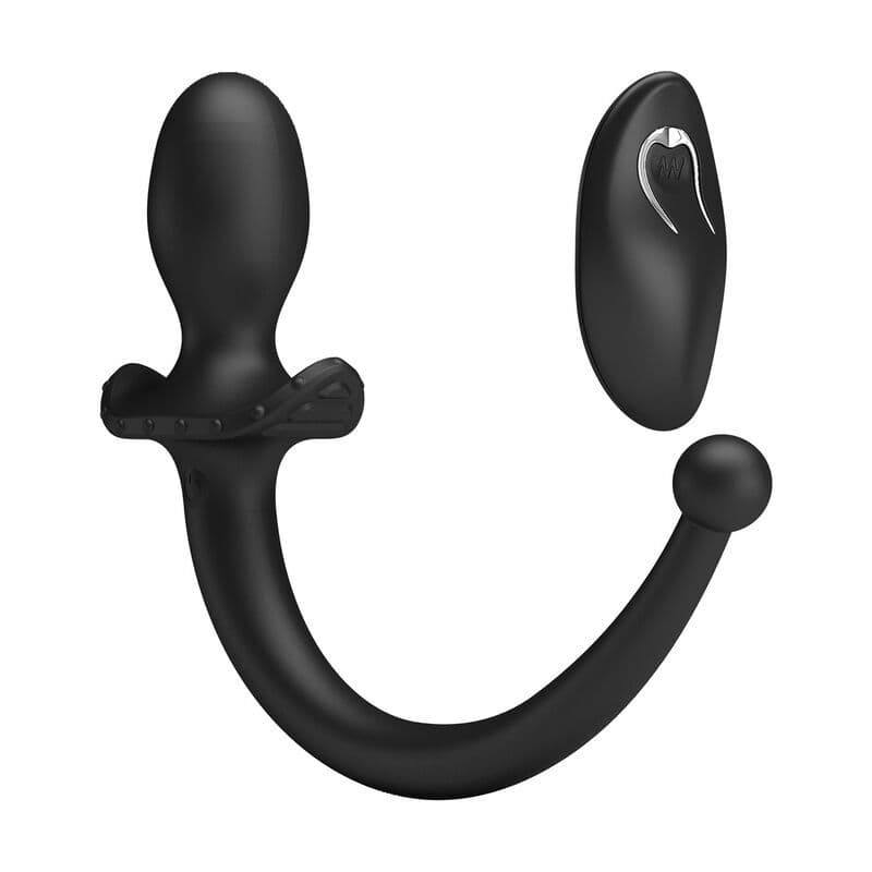 MR PLAY - Bežični vibrator za anus i perineum s daljinskom kontrolom crni 4