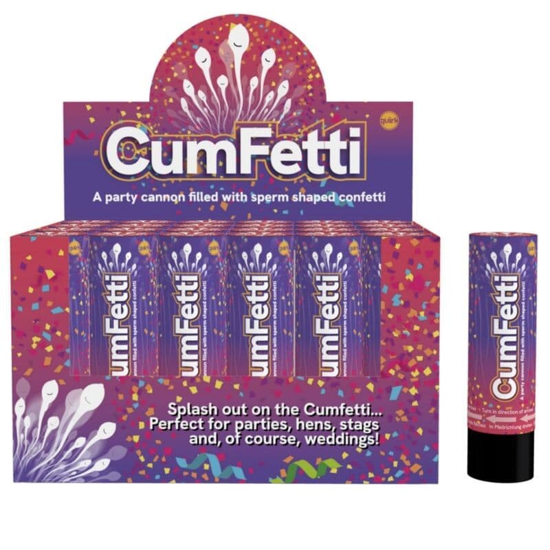 SPENCER & FLEETWOOD - Cumfetti spermijem oblikovani konfeti stroj, 15 cm | 1 komad 4