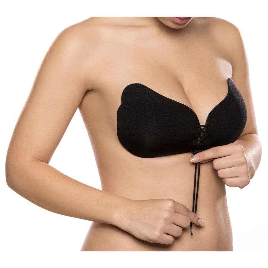 BYE-BRA - LACE-IT VALORIZZAZIONE PUSH-UP NERO COPPA C 4