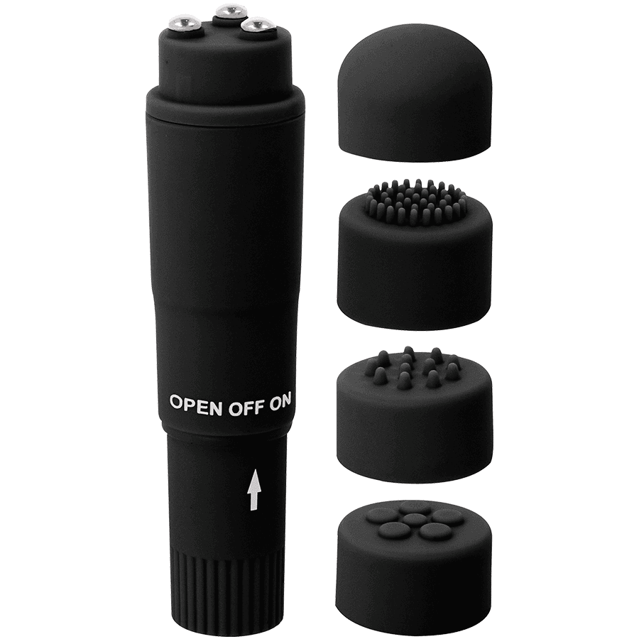 GLOSSY - KURT POCKET MASSAGER BLACK 3