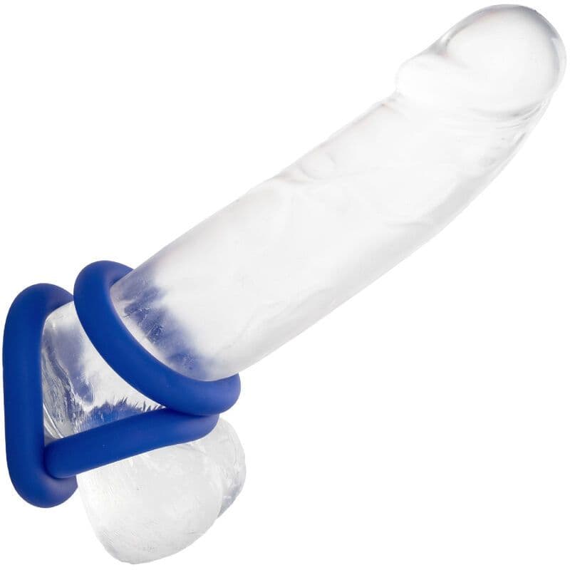 CALEXOTICS - ADMIRAL COCK RING SET KOMPLET PRSTENOVA ZA PENIS, PLAVI 3