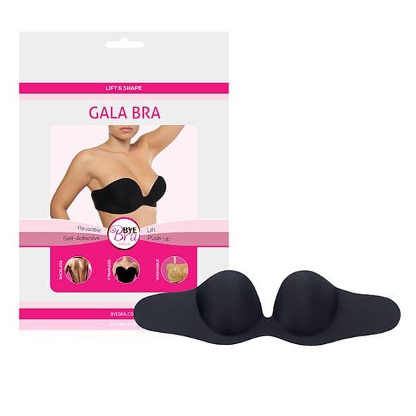 BYE-BRA - GALA SAMOLEPILNI MODRČEK, KOŠARICA C, ČRN 3