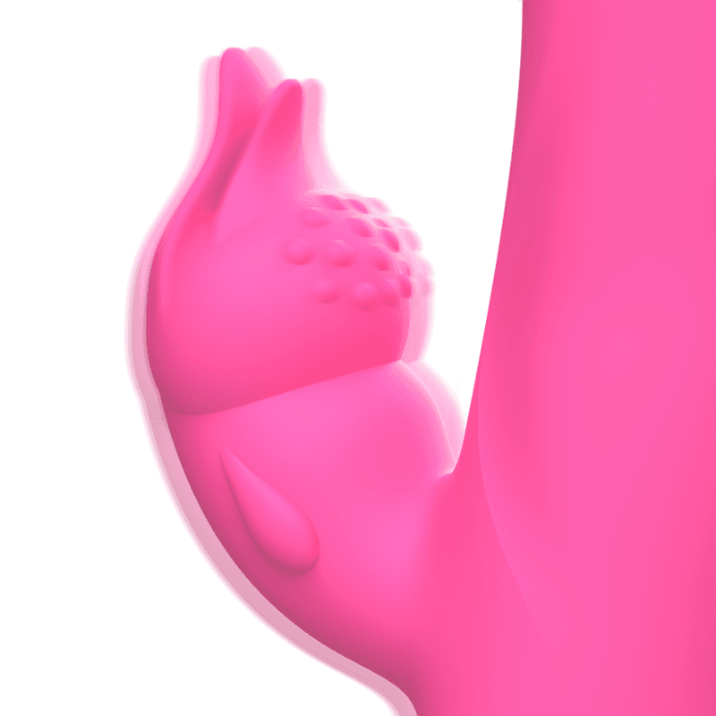 INTENSE - JULIO RABBIT VIBRATOR PINK SILICONE 4