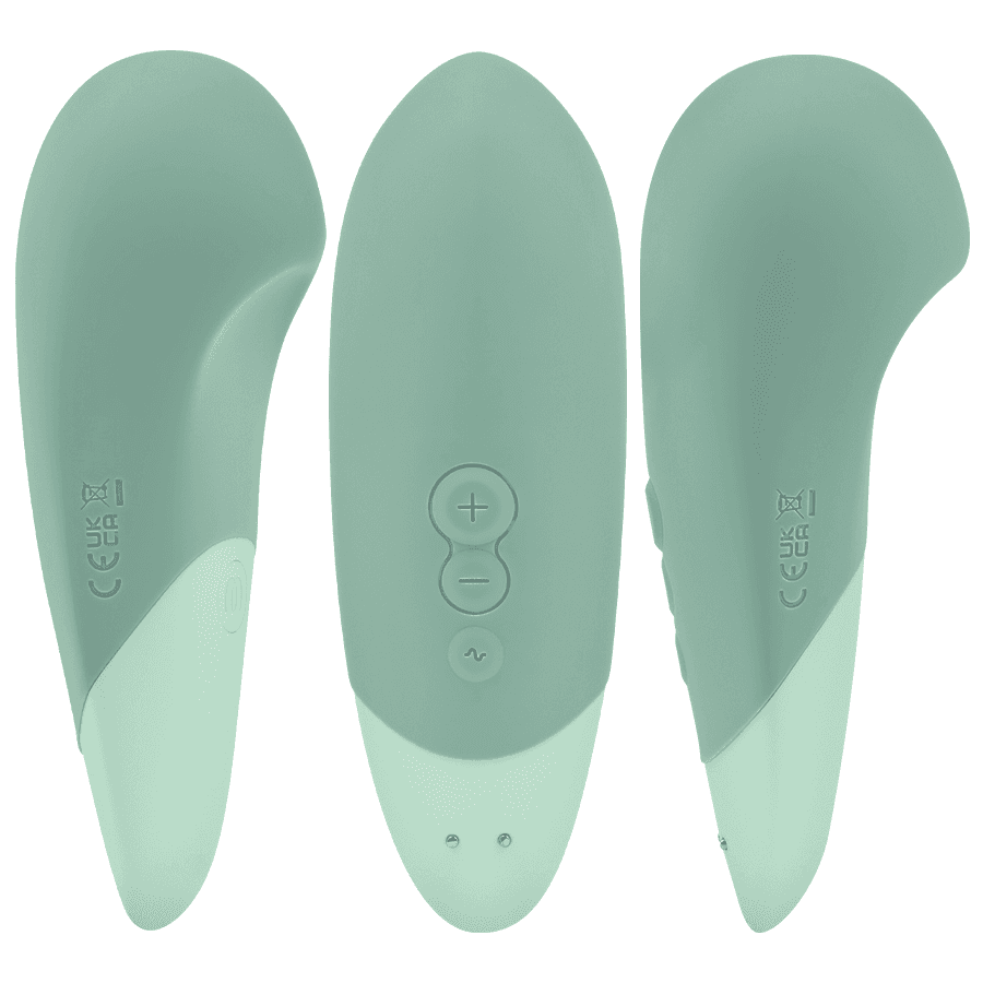 WOMANIZER - VIBE LAY-ON SILENT VIBRATOR SAGE 2