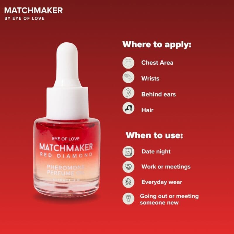 EYE OF LOVE, MATCHMAKER ROTER DIAMANT-PHEROMON-PARFÜMÖL 20 ML 3