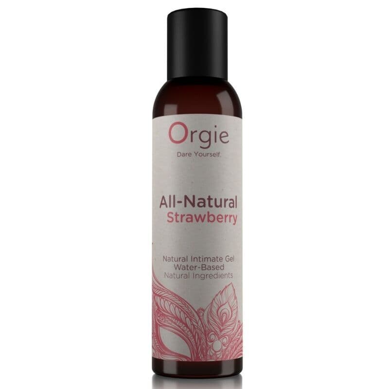 ORGIE - ALL-NATURAL STRAWBERRY KISSABLE WATER-BASED INTIMATE GEL 150 ML 2