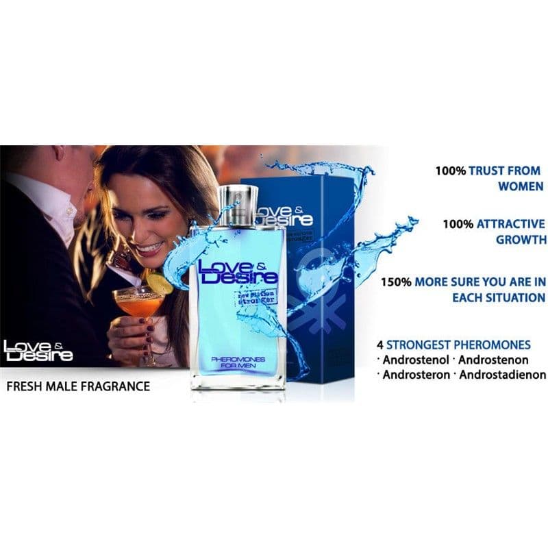 Profumo Love&Desire con feromoni per uomini (50 ml) 2