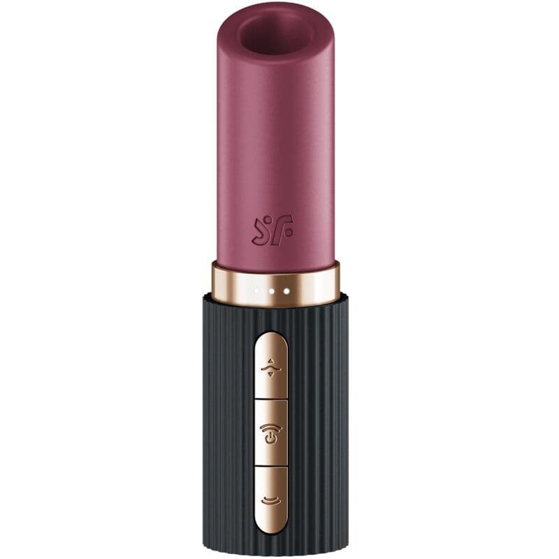 SATISFYER - PRO 2 KISS WAVE KLITORIS-STIMULATOR GRANAT / SCHWARZ 2