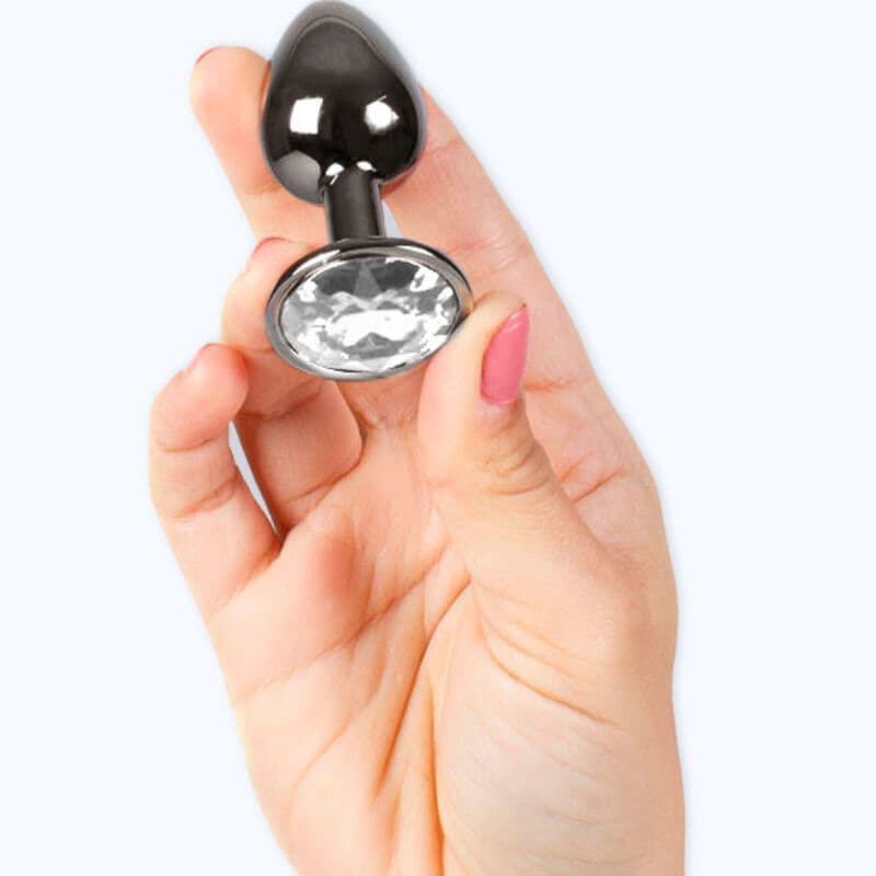 SECRETPLAY - GUNMETAL BUTT PLUG KLEINE GRÖSSE 7 CM 3