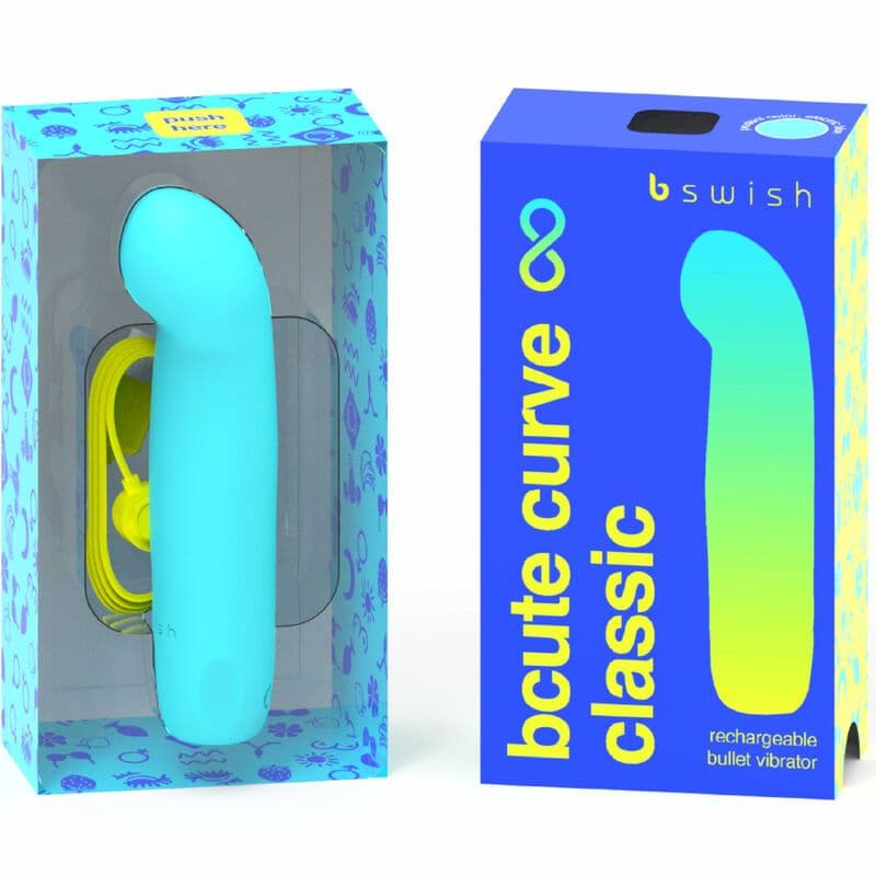 B SWISH - BCUTE CURVE INFINITE CLASSIC POLNILNI VIBRATOR, MODER SILIKON 2